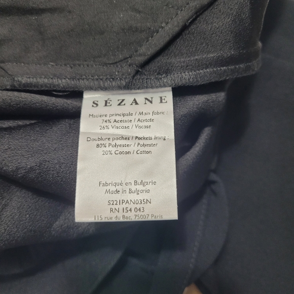 Sézane Black Austin Trousers - Picture 5 of 10